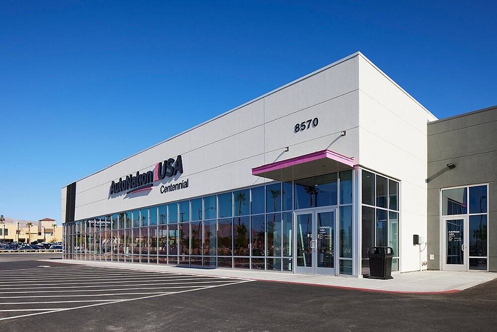 Exterior view of AutoNation USA Centennial, NV