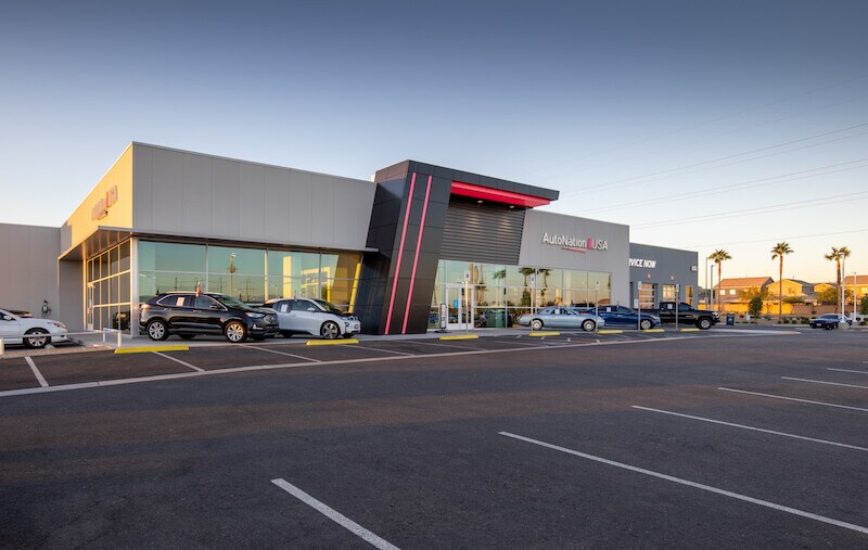 Exterior view of AutoNation USA Henderson, NV