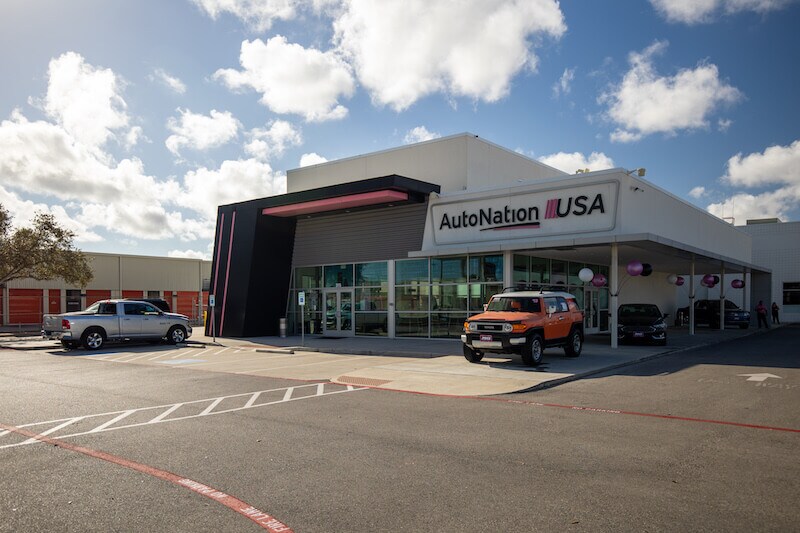 Exterior view of AutoNation USA Corpus Christi