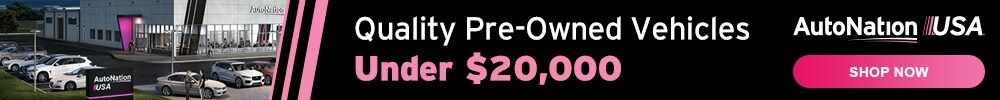 Quality Pre-Owned Vehicles Under $20,000