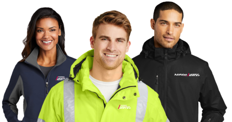 Smiling AutoNation Mobile Service team members
